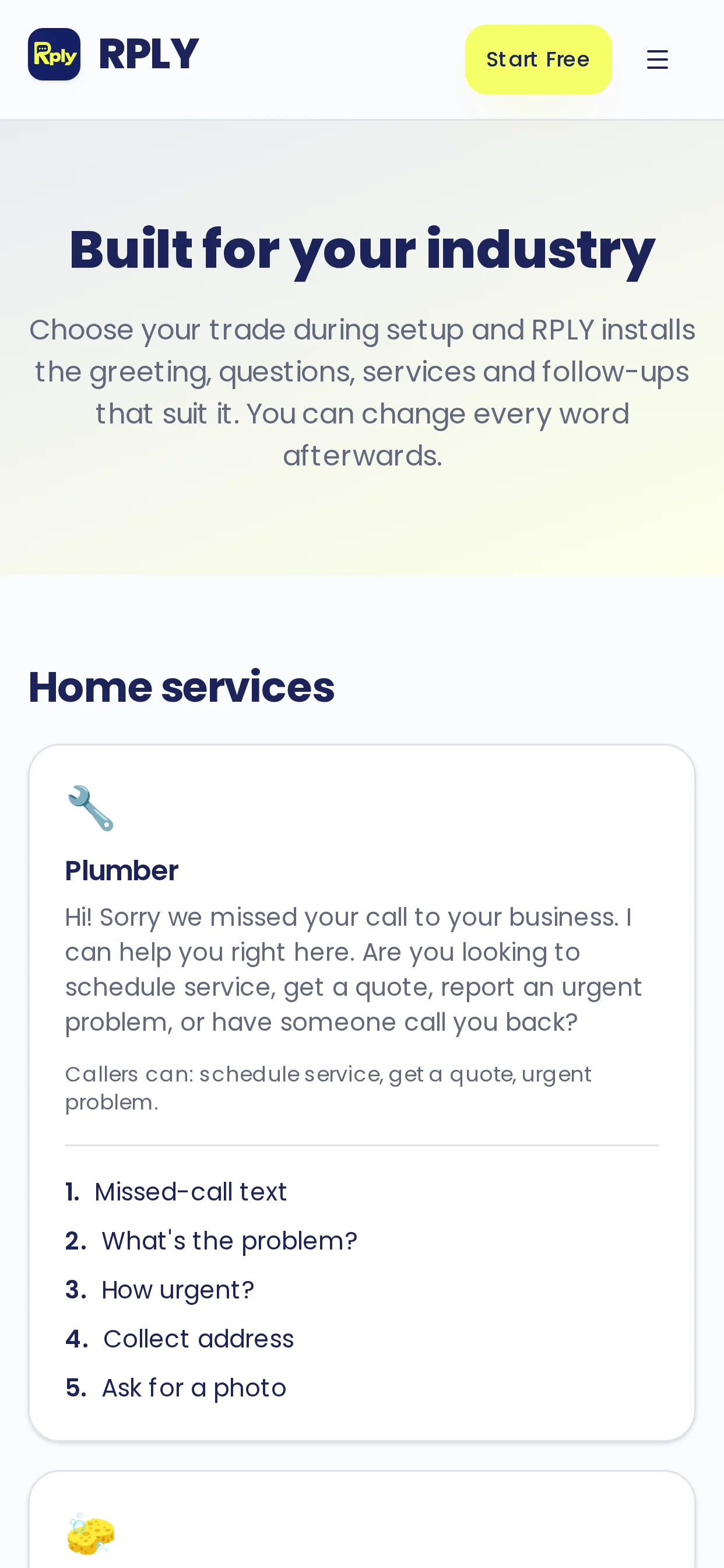 RPLY — Set up for your trade
